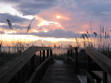 Sunset at Private Beach